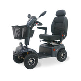 Expedition XL4 Heavy-Duty Mobility Scooter with Pneumatic Tires and USB Port in Grey